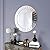 Art Decorative Wall Mirrors Large Grecian Venetian Mirror for Hotel Home Vanity Sliver Mirror (27.5" x 43.3")