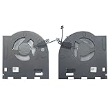 New Replacement Cooling Fans for Dell Alienware M17 R3 M17 R4 P45E Laptop 0CNV63 EG50061S1-C060-S9A 0H5TYJ EG50061S1-1C010-S9A 12V 0.38A (4-Pin 4-Wire)
