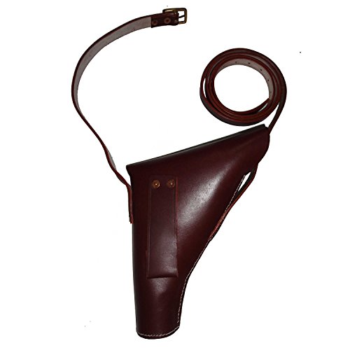 Warreplica British Wwi & Wwii Signal Flare Pistol Leather Holster #TOP1