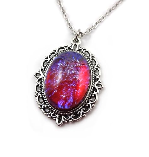 Dragon’s Breath Pendant Necklace 18x25mm