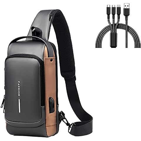 MQSHUHENMY Anti Theft USB Sling Bag Cover