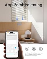 Allevoi Wlan Rolladenschalter mit Prozentfunktion, Smart Rolladen Zeitschaltuhr Sprachsteuerung, Kompatibel mit Alexa/Google Home/Smart Life, Jalousien Rolladensteuerung Benötigt Nullleiter – Ansicht 4