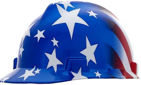 Hard Hat, Polyethylene, 4 Point Ratchet, Type 1, Class E, Red, Mfr: 10052945-A