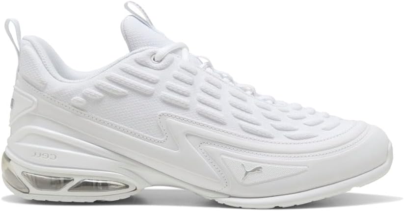 PUMA Womens Meza Lace Up Sneakers Shoes Casual - White