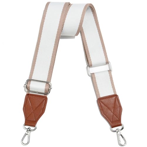 Image of Purse Strap,1.5 inch Leather End Shoulder Strap Adjustable Replacement,Retro Multi-Pattern Crossbody Bag Straps