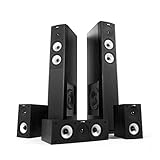 Jamo S 626 HCS 5.0 Heimkinosystem, Farbe: schwarz