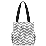 KAMO Floral Tote Bag - Shoulder Bag Stylish Shopping Casual Bag Foldaway Travel Bag Handbags for Wom