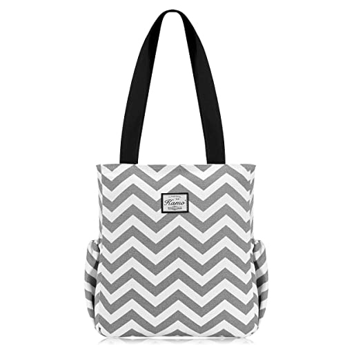 KAMO Floral Tote Bag - Waterproof...