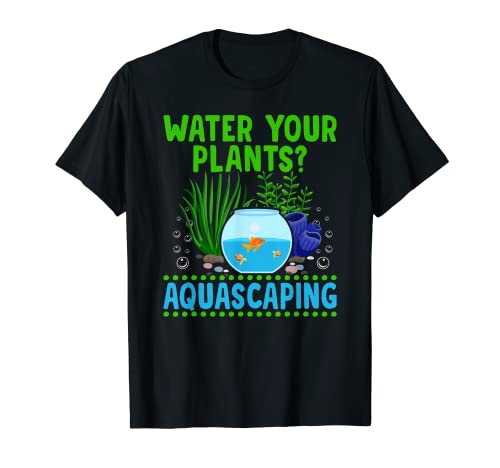 Plantas De Agua Aquascaping Aquascaper Acuario Tanque De Camiseta