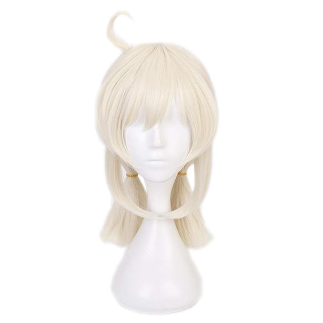 Peluca Cosplay Anime, Peluca Genshin Impact, Peluca con Capucha Gratuita, Para Halloween, Fiesta, Carnaval