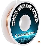 99.9% Soft Copper Wire,16 Gauage (1.3 Mm),1 Pound 128ft Spool Pure