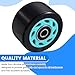 MARALANG 58x32mm 88A Double Row Roller Skates Accessories Speed Skates Wheels Car Line Wheel Four Wheels Skateboard PU Wheels