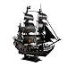 WZDTNL Puzzle 3D Nave Pirata, Illuminazione a LED Modello di Nave Modello di Barca a Vela Kit Costruzione Nave Da Crociera Difficile Jigsaw per Arredamento Della Camera