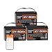HumsiENK 3 Pack 12V 150Ah LiFePO4 Lithium Battery Bluetooth, 1920Wh Energy