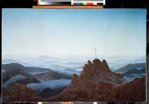 Imprimer toile haut de gamme de tableaux célèbres Friedrich 60x90cm