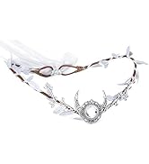 MOSTORY Waldelfen-Kopfschmuck Set Mit Elfenohren – Für Cosplay, Halloween, Festival