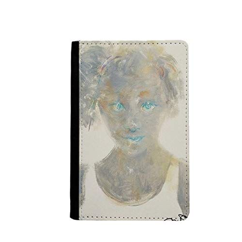Étui passeport yeux bleus XJJ haute finition pour voyageur