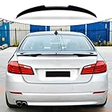 Rear Trunk Spoiler Compatible with 5 Series F10 & M5 F10 2010-2016 Gloss Black Car Rear Trunk Tail Spoiler