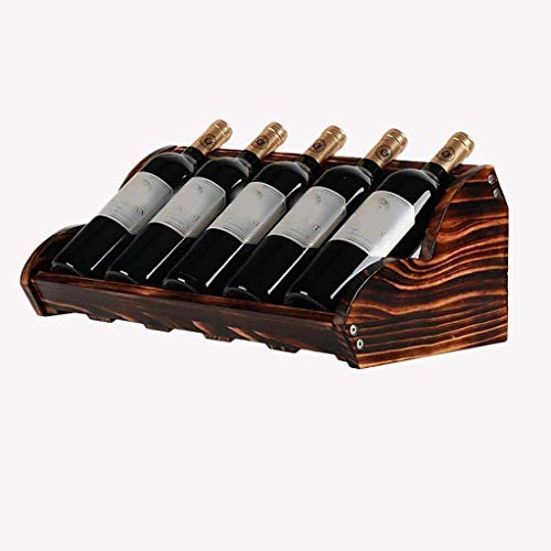 Étagère à vin en bois massif pour organiser facilement vos bouteilles