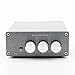 Swhmc Mini Digital Stereo Amplifier, 2 Channel Class D Audio Power Amplifier 50W+50W+100W, DC12V - 24V, 2.1 Volume Controlled Stereo Amp for Home or Car