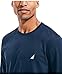 Nautica mens Nautica Men's J-class Logo Long Sleeve T-shirt T Shirt, Navy, 3X-Large US