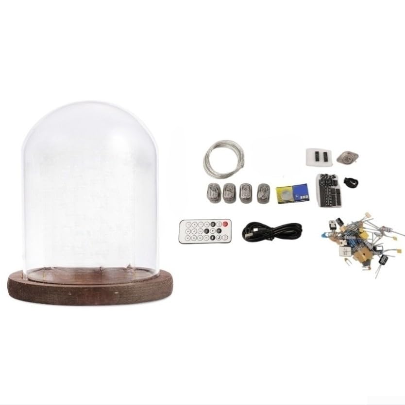 Kit d'horloge numérique Nixie à rétroéclairage RVB personnalisable