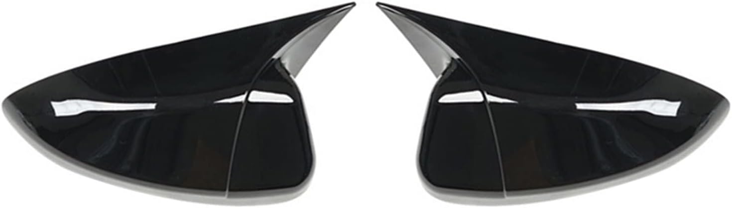 Rearview Side Mirrors Cap Cover Decorative Trim Fit for Accord 2018-2020 Version Rearview Mirror Cover (Color : Bright Black)