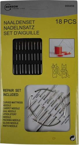 Jeu d'aiguilles 18 pièces complet