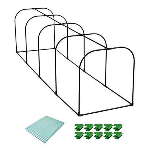 smashing Túnel de lámina – Neumático de invernadero para plantas, resistente al agua, para cultivo de plantas, túnel de plantas para jardín, planta, postes de jardín
