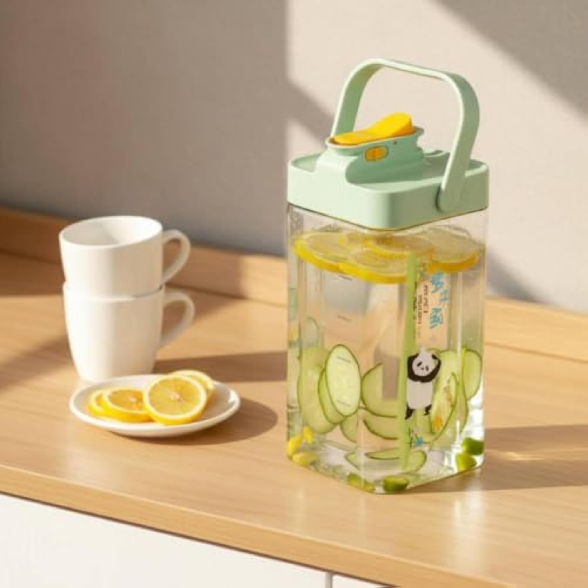 Wildlife Pattern Beverage Dispenser with Spigot