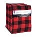 Mainstays Flannel Sheet Set Queen, Red Plaid