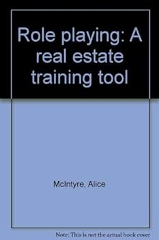 Paperback Role playing: A real estate training tool Book