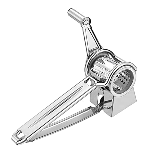 Rallador de Queso Giratorio de Acero Inoxidable LIFKOME miniatura 1
