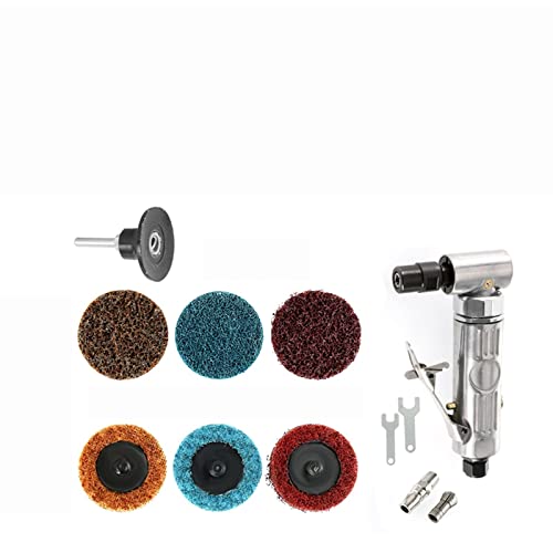 Meuleuse pneumatique mini 1/4 compacte à tête rotative de 90 degrés - 2