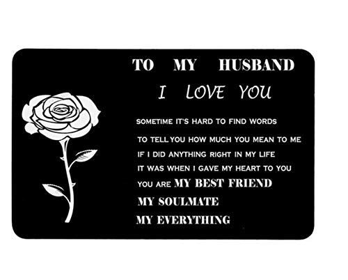 börsen-Einsatz aus Metall, für Herren, Geschenk für Ehemann, Sohn, Geschenk für Ehemann, Geschenk von Ehefrau, Tochter, Freundin, Mutter Cover