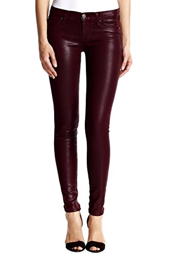 HUDSON Krista Super Skinny Leg, 23, Crimson Wash