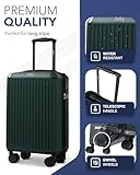 LUGG 20 Inch Sky Rover Carry On Suitcase - Lightweight ABS Hard Shell Cabin Luggage with TSA Lock, 4 Spinner Wheels, Telescopic Handle, Water Resistant Travel Case, EasyJet Overhead Size - 55x35x20cm - Image 4