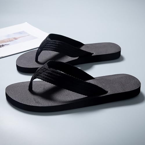 Men Summer Casual Outside Wear Beach Non Slip Breathable Flip Flops Clip Toes Big Size Flat Fuzzy Flip Flop Slippers Men2