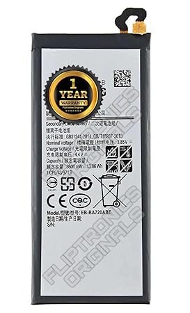 Image of EB-BA720ABE Battery for Samsung Galaxy A7 2017 SM-A720 A720 Battery with 1 Year warrenty****(P131)