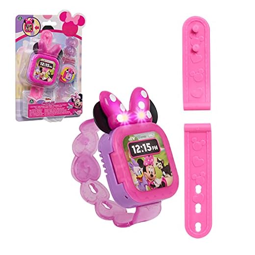 Minnie Mouse Play Smart Watch, Officially Licensed Kids Toys for Ages 3 Up, Gifts and Presents by Just Play large