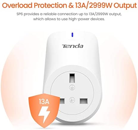 Tenda SP6 Smart Plug(1 Pack)