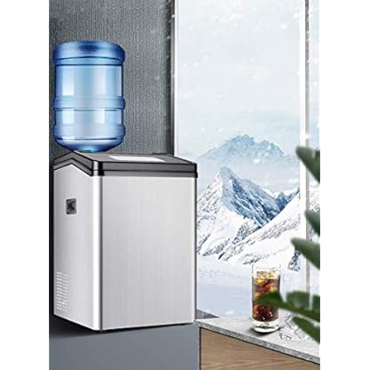 Kommerzielle Haushalts-Eismaschine, 55 kg Arbeitsplatte, automatische elektrische Eismaschine für Ladenbartisch…