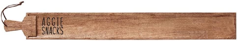 47th & Main Football Fans Gift Mango Wood Cheeseboard Serveware, Slider Server, Georgia Bulldogs