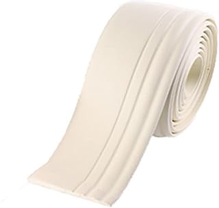 Molding Trim Wall Trim, Self-Adhesive Flexible DIY Peel-Stick Crown Molding Ceiling Molding Baseboard Trim Suitable for Mirror Edge, TV Background Wall, Home Wall Decor, Paintable(Size:5m/16.4ft)