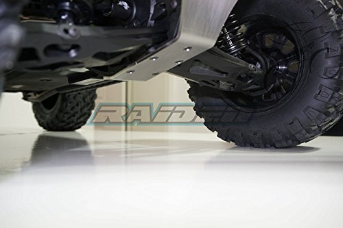 Raiden Axial Yeti Xl 90032 90038 Metal Steel Front Bumper Skid Plate Protector Silver #TOP7