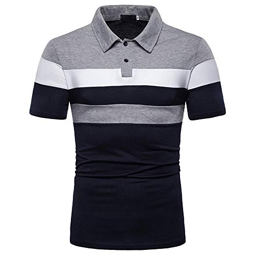 HHGKED Polo Shirts for Men Casual Short & Long Sleeve Golf Slim Fashion Shirts by HHGKED - Used condition - US$16.59