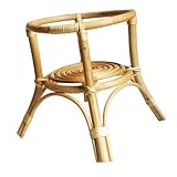 Support de pot de fleurs d'intérieur - parfait pour être placé dans le jardin ou sur le balcon, support de pot de fleurs en rotin