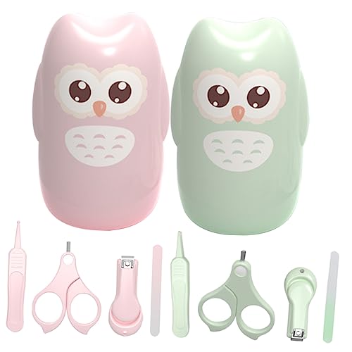 KOMBIUDA 2 Juegos Tijeras De Niño Maquinilla De Manicura Para Bebés Cortauñas Para Recién Nacido Tijeras Para Uñas De Bebé Cortaúñas Para Niños Pequeños Cortaúñas Para Bebé Acero Inoxidable