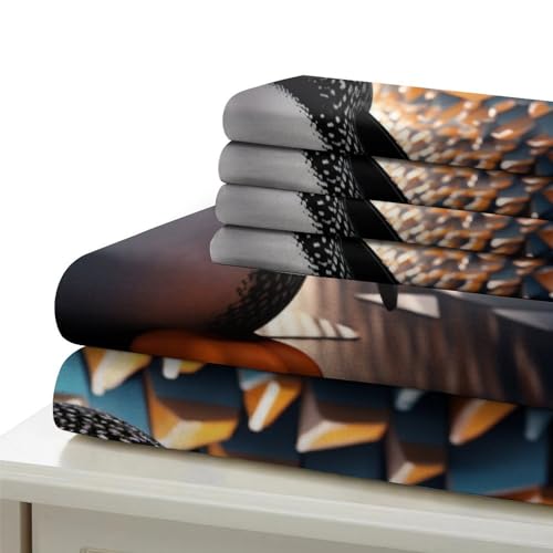 Housse de couette microfibre hypoallergénique 220x240 pingouin