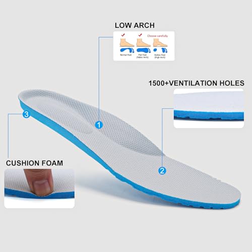 Mjxwem Womens Trainers with Arch Support Air Cushion Memory Foam Ladies Running Shoes - Image 6